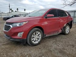 Chevrolet Equinox lt salvage cars for sale: 2018 Chevrolet Equinox LT