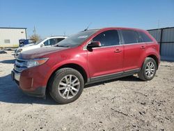 Salvage cars for sale at Haslet, TX auction: 2013 Ford Edge Limited