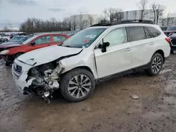 Vehiculos salvage en venta de Copart Central Square, NY: 2017 Subaru Outback 2.5I Limited