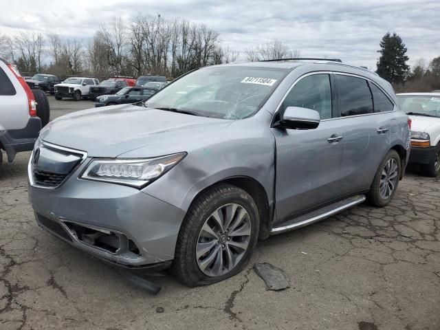 2016 Acura MDX Technology