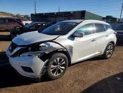 Nissan salvage cars for sale: 2015 Nissan Murano S