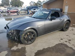 Salvage cars for sale at Hayward, CA auction: 2016 Mazda MX-5 Miata Club