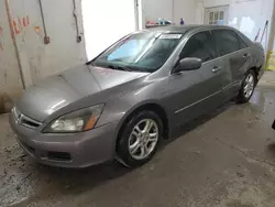 Salvage cars for sale at Madisonville, TN auction: 2006 Honda Accord EX