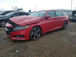 Salvage cars for sale at Chicago Heights, IL auction: 2018 Honda Accord Sport