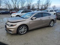 Salvage cars for sale from Copart Cicero, IN: 2018 Chevrolet Malibu LT