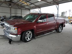 Salvage cars for sale at Cartersville, GA auction: 2016 Chevrolet Silverado K1500 LTZ