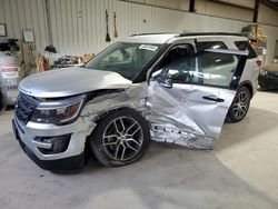 Salvage cars for sale at Chambersburg, PA auction: 2017 Ford Explorer Sport