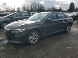 Salvage cars for sale at Portland, OR auction: 2018 Honda Accord LX