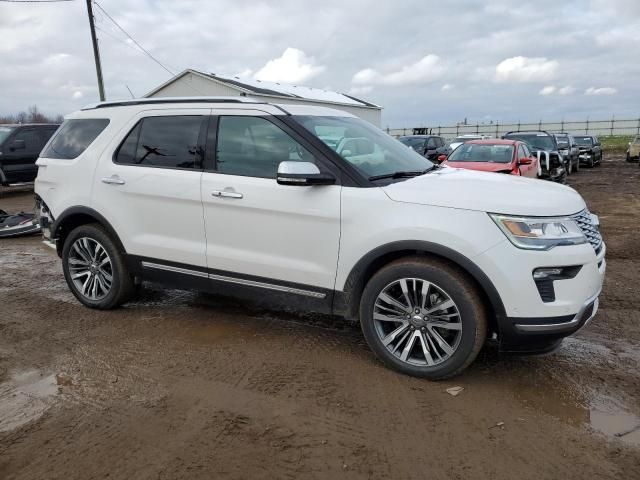 2018 Ford Explorer Platinum