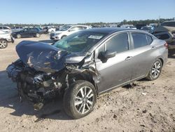 Salvage cars for sale at Houston, TX auction: 2020 Nissan Versa SV