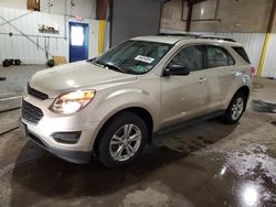 Salvage cars for sale at Glassboro, NJ auction: 2016 Chevrolet Equinox LS