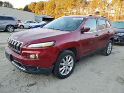 Salvage cars for sale at Seaford, DE auction: 2014 Jeep Cherokee Limited