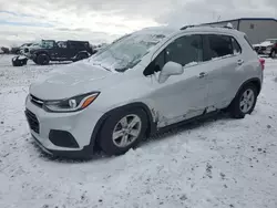 Chevrolet salvage cars for sale: 2017 Chevrolet Trax 1LT