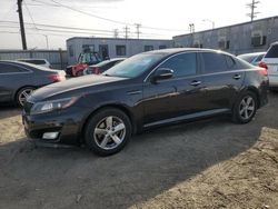 Salvage cars for sale at Los Angeles, CA auction: 2015 KIA Optima LX