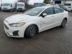 Salvage cars for sale at Woodhaven, MI auction: 2020 Ford Fusion SE