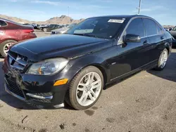 Vehiculos salvage en venta de Copart North Las Vegas, NV: 2012 Mercedes-Benz C 250