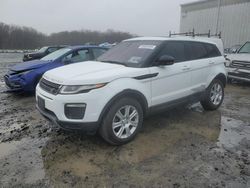 Salvage cars for sale at Windsor, NJ auction: 2017 Land Rover Range Rover Evoque SE