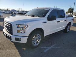 Salvage cars for sale at Rancho Cucamonga, CA auction: 2017 Ford F150 Supercrew