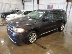 2013 Dodge Durango Crew en venta en Franklin, WI