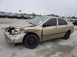 Toyota Corolla ce Vehiculos salvage en venta: 2004 Toyota Corolla CE