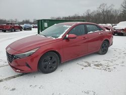 Salvage cars for sale at Ellwood City, PA auction: 2021 Hyundai Elantra SEL