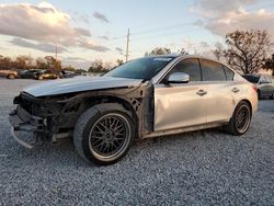 Vehiculos salvage en venta de Copart Riverview, FL: 2014 Infiniti Q50 Base