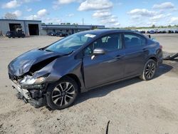 Vehiculos salvage en venta de Copart Harleyville, SC: 2015 Honda Civic EX