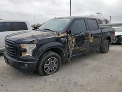 Salvage cars for sale at Wilmer, TX auction: 2016 Ford F150 Supercrew