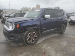 Jeep Vehiculos salvage en venta: 2016 Jeep Renegade Limited