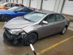 Salvage cars for sale at Louisville, KY auction: 2016 Toyota Corolla L