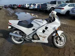 Salvage motorcycles for sale at American Canyon, CA auction: 1986 Honda VFR700 F