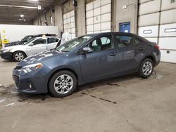 Salvage cars for sale from Copart Blaine, MN: 2016 Toyota Corolla L