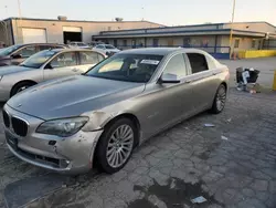 BMW Vehiculos salvage en venta: 2012 BMW 750 LXI