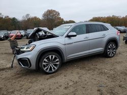 Salvage cars for sale at Conway, AR auction: 2022 Volkswagen Atlas Cross Sport SEL Premium R-Line