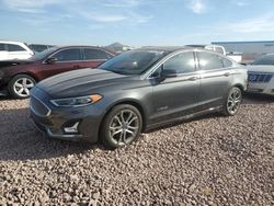 Salvage cars for sale at Phoenix, AZ auction: 2019 Ford Fusion Titanium