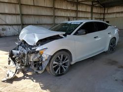 Carros salvage a la venta en subasta: 2016 Nissan Maxima 3.5S