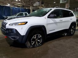 2015 Jeep Cherokee Trailhawk en venta en Woodhaven, MI