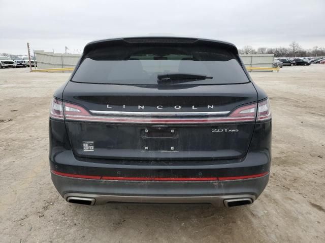 2019 Lincoln Nautilus Reserve