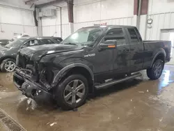 Salvage cars for sale at Franklin, WI auction: 2014 Ford F150 Super Cab