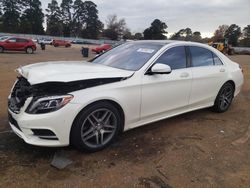 Salvage cars for sale at Longview, TX auction: 2014 Mercedes-Benz S 550 4matic