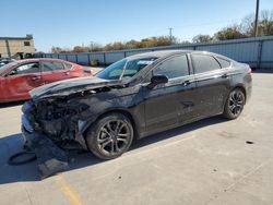 Salvage cars for sale at Wilmer, TX auction: 2018 Ford Fusion SE