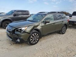 Salvage cars for sale at Taylor, TX auction: 2017 Subaru Outback 2.5I Limited