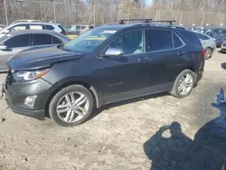 Salvage cars for sale at Waldorf, MD auction: 2018 Chevrolet Equinox Premier