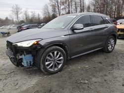 Infiniti qx50 salvage cars for sale: 2021 Infiniti QX50 Luxe