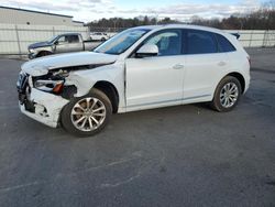 Salvage cars for sale at Assonet, MA auction: 2016 Audi Q5 Premium