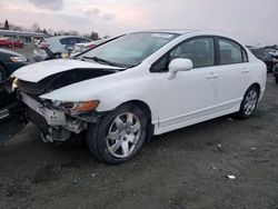 Honda salvage cars for sale: 2008 Honda Civic LX