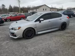 Salvage cars for sale at York Haven, PA auction: 2015 Subaru WRX Limited