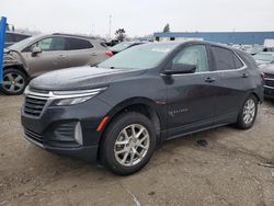 Salvage cars for sale at auction: 2022 Chevrolet Equinox LT