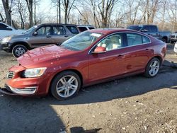 Salvage cars for sale at Cicero, IN auction: 2014 Volvo S60 T5