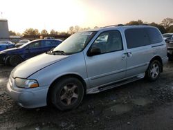 Salvage cars for sale at Florence, MS auction: 2001 Nissan Quest GXE